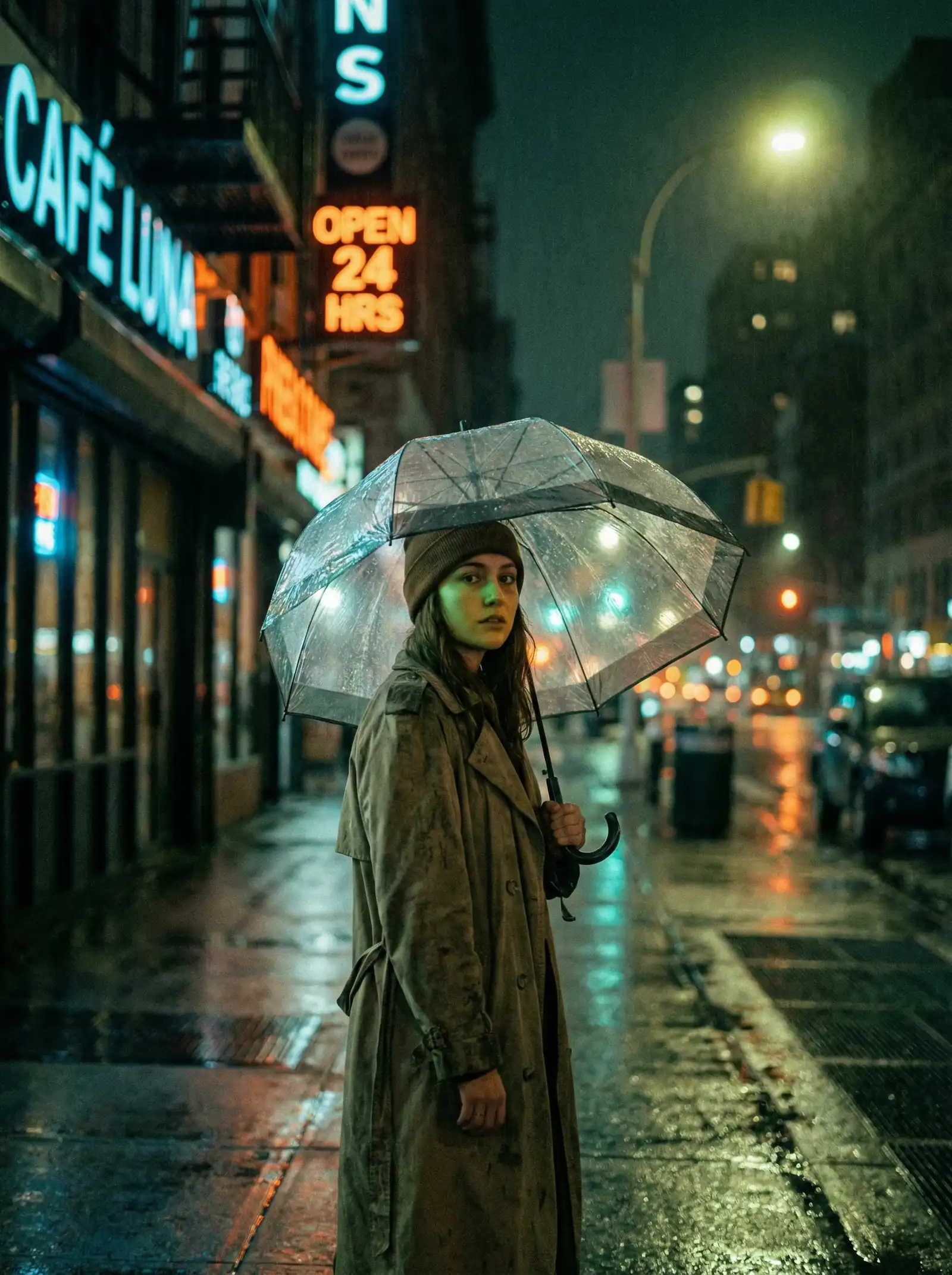 木下凛凛子 本周佳作 - 雨夜独行